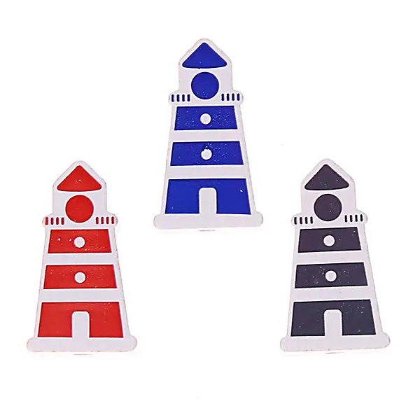 Lighthouse motif bead