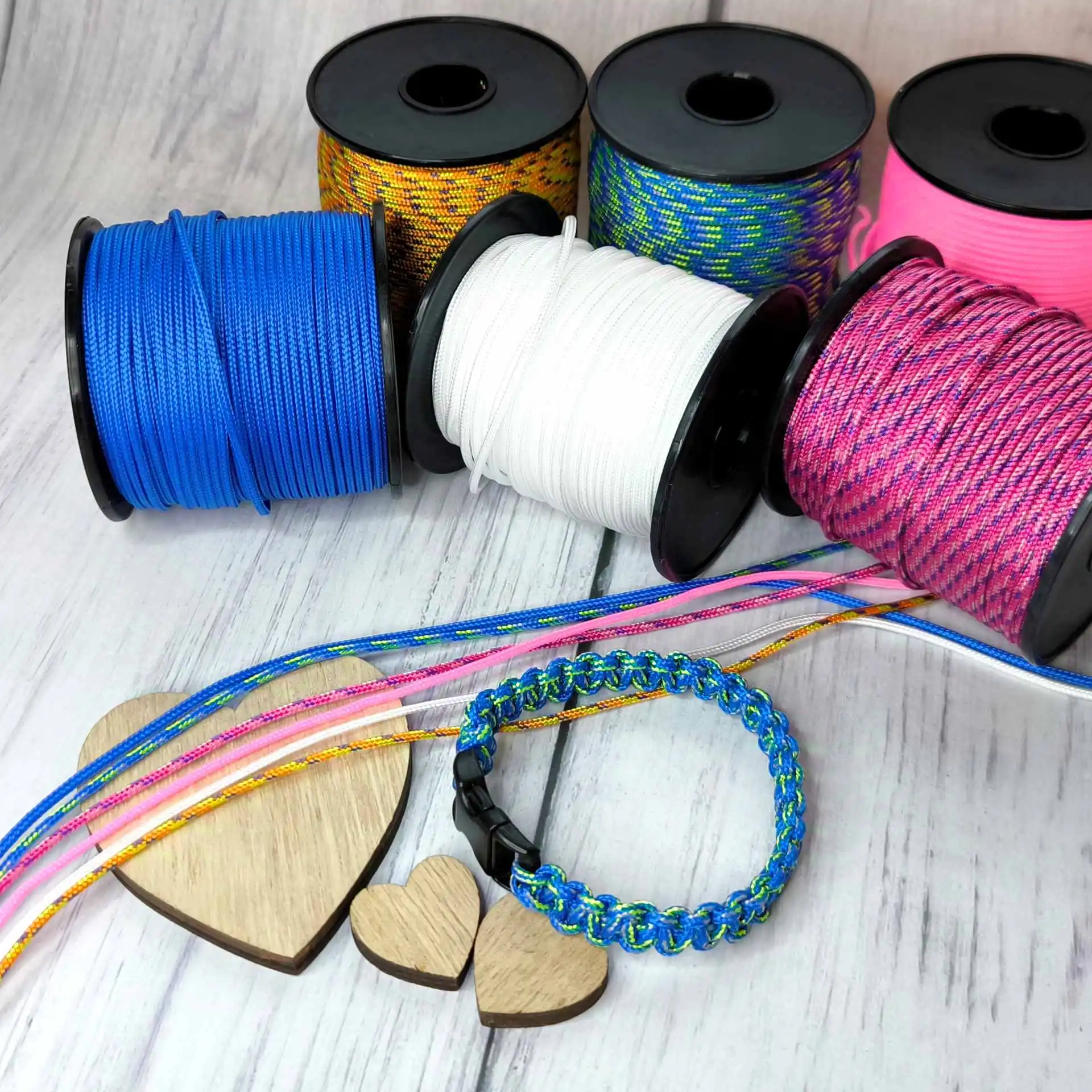 Paracord Kordel Ø 2mm • 1 Meter