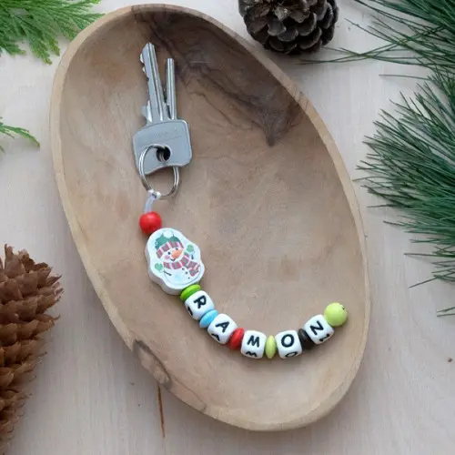 Craft set key ring snowman