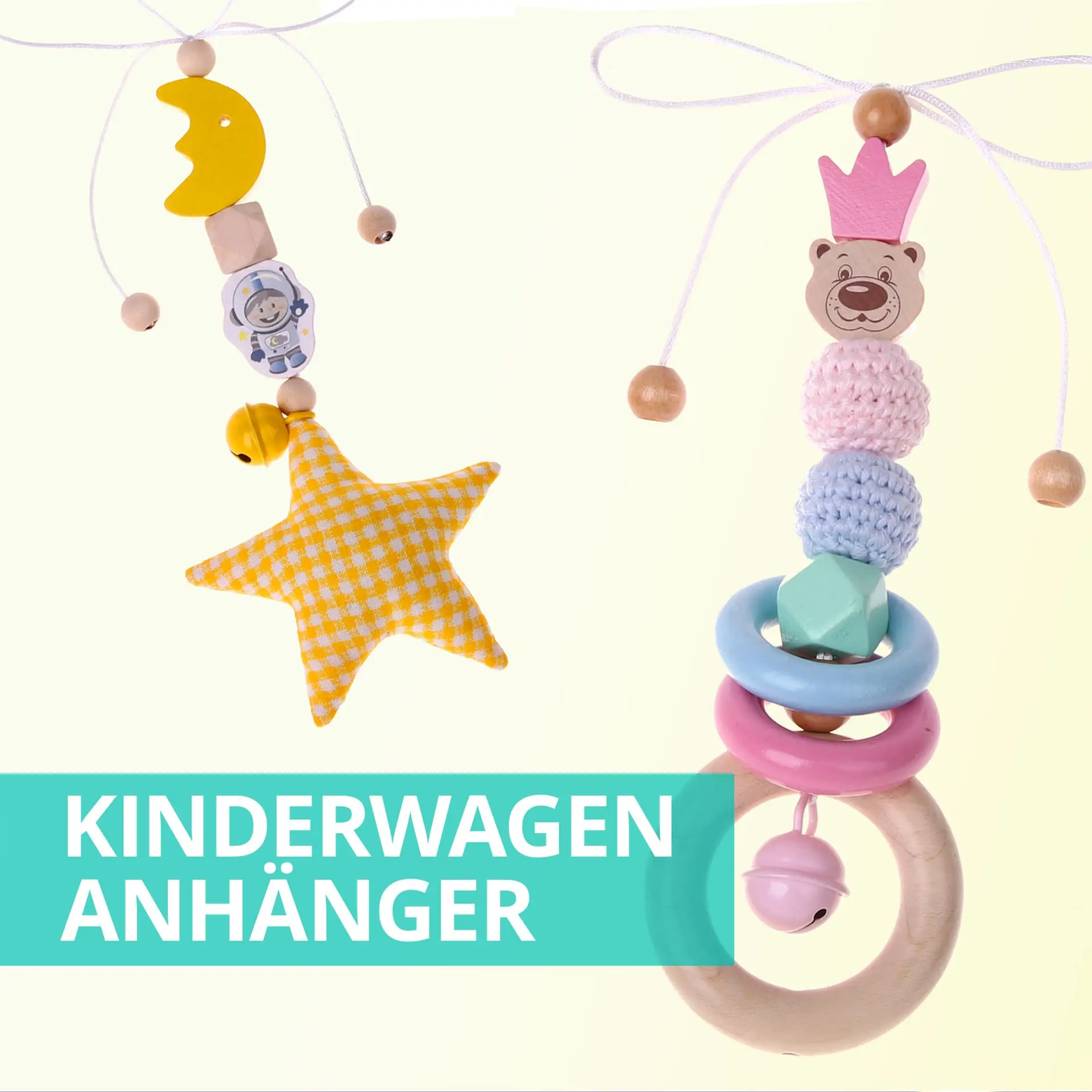 Kinderwagenanhänger Bastelset