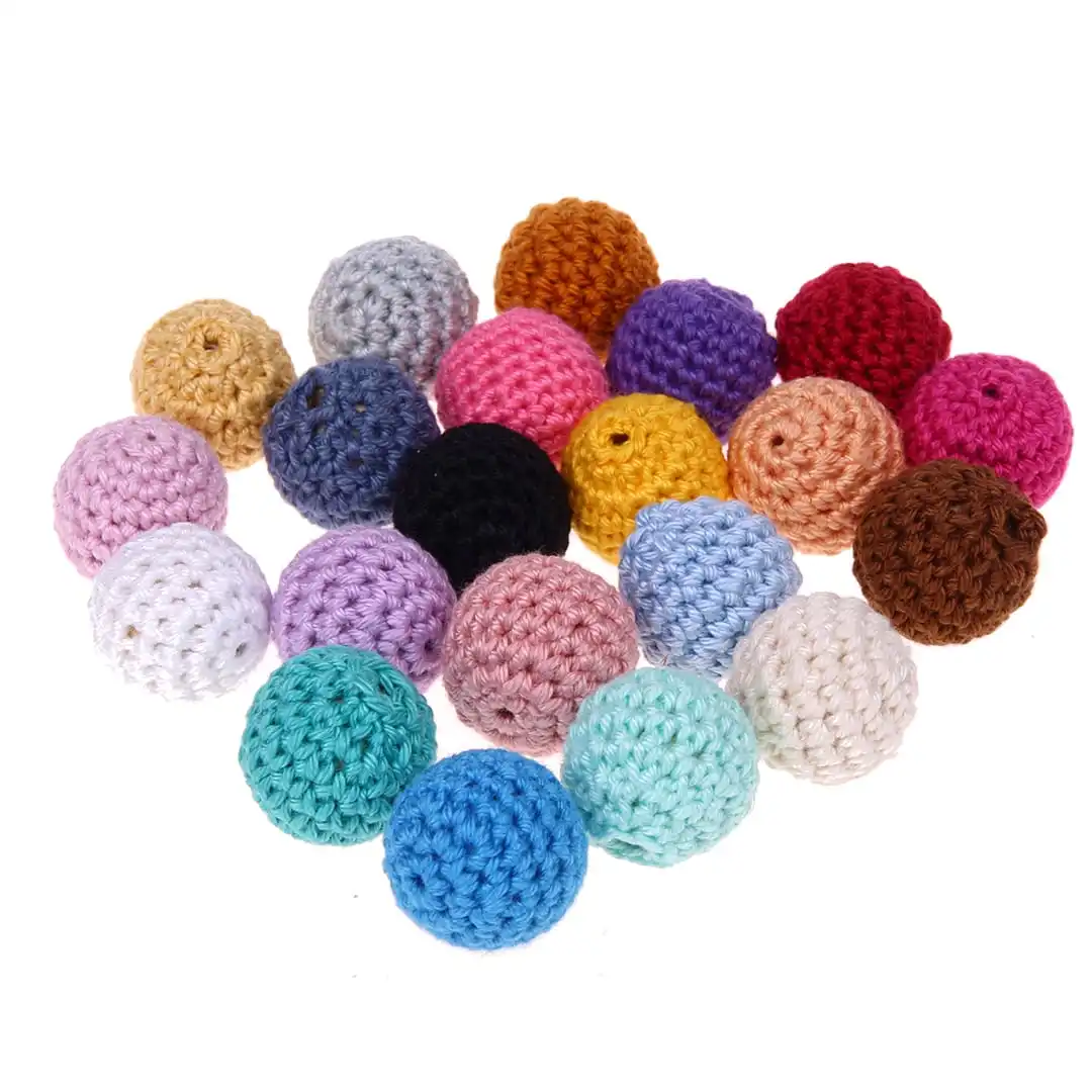 Crochet bead 25 mm