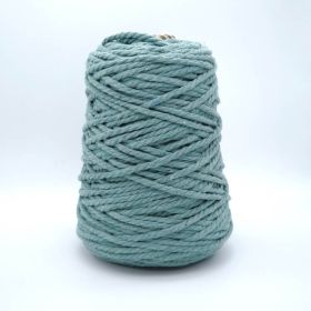 Macramé cotton cord Ø 5mm - 1 meter 'sage' 221 in stock 