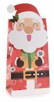 Colorful Christmas gift bags 'Santa Claus' 7 in stock 