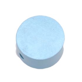 Blank disk 20 mm without print 'baby blue' 876 in stock 