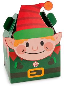 kleine Papier Geschenkbox Weihnachten 'Elf' 9 in stock 