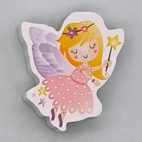 Wooden bead fairy 'blonde-pink' 43 in stock 